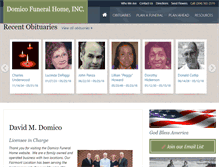 Tablet Screenshot of domicofh.com